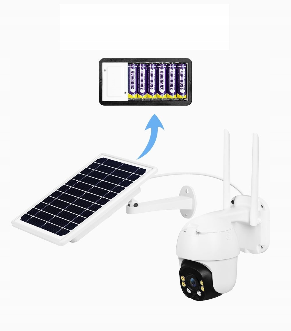 KAMERA SOLARNA ZEWNĘTRZNA OBROTOWA SOLARCAM WIFI Kod producenta Gasy2