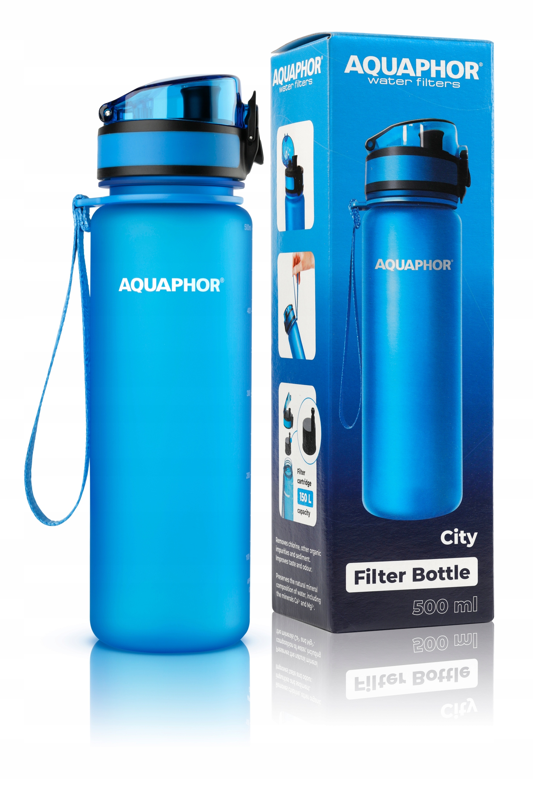 

Butelka filtrująca bidon z filtrem Aquaphor 0.5 l