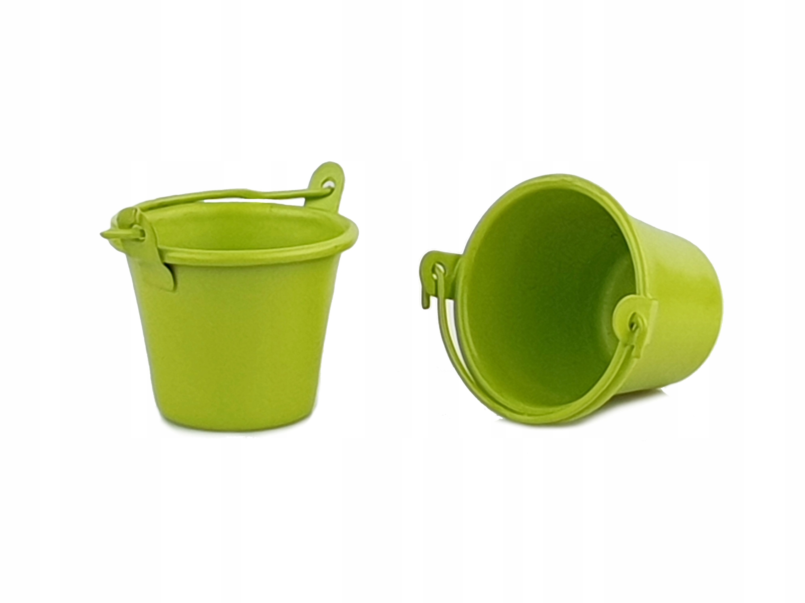 

mini Doniczka Wiaderko metalowe 3,5 cm zielone