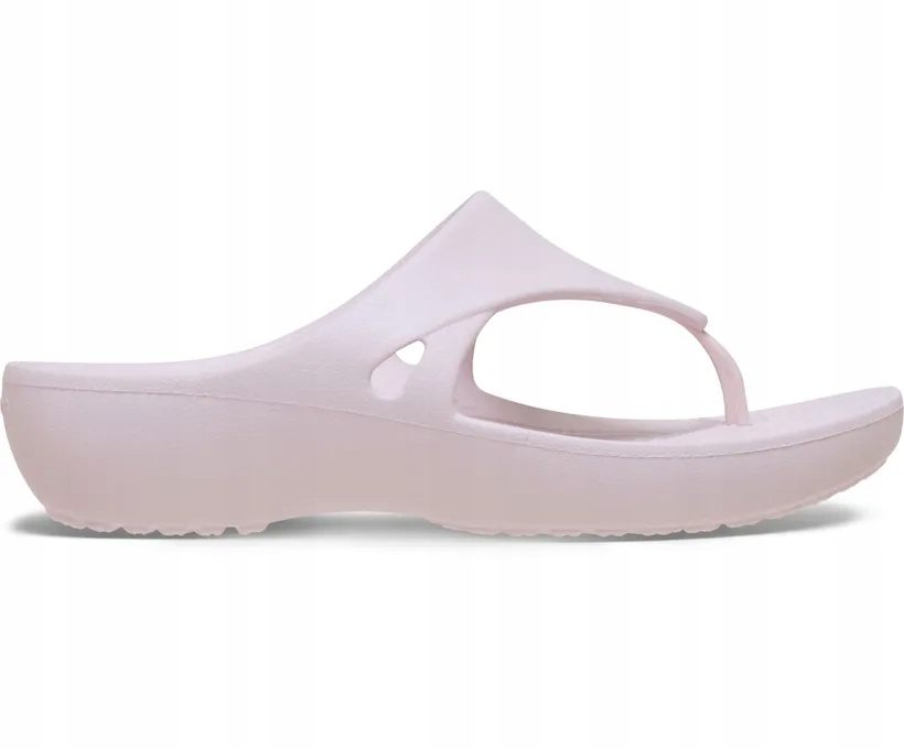 Crocs nazouváky Kadee Wedge Flip W10 41,5 Světle Pink