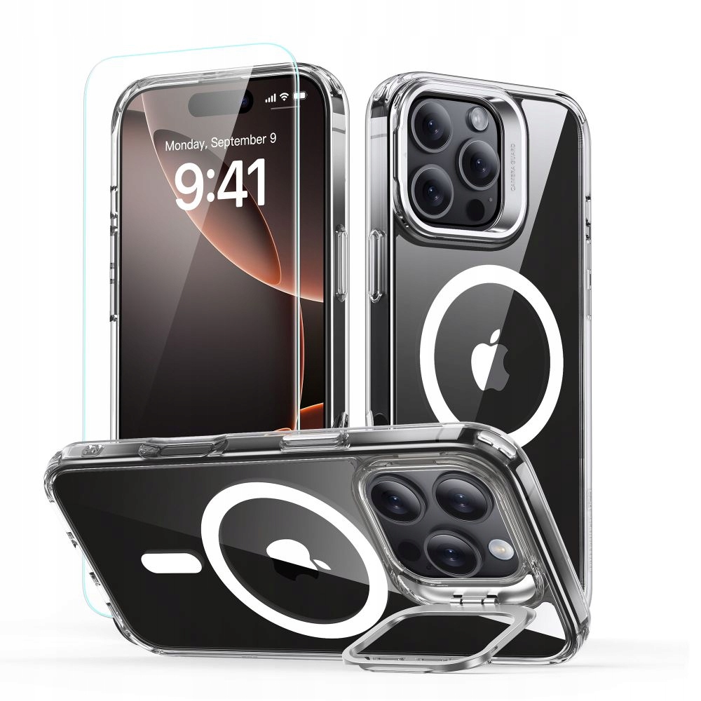 Sada kryt Esr Pouzdro Tvrzené Sklo pro iPhone 16 Pro
