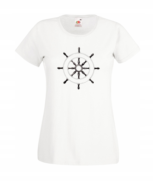 

XXL Koszulka Damska Żeglarz Marynarz Kapitan Ahoy