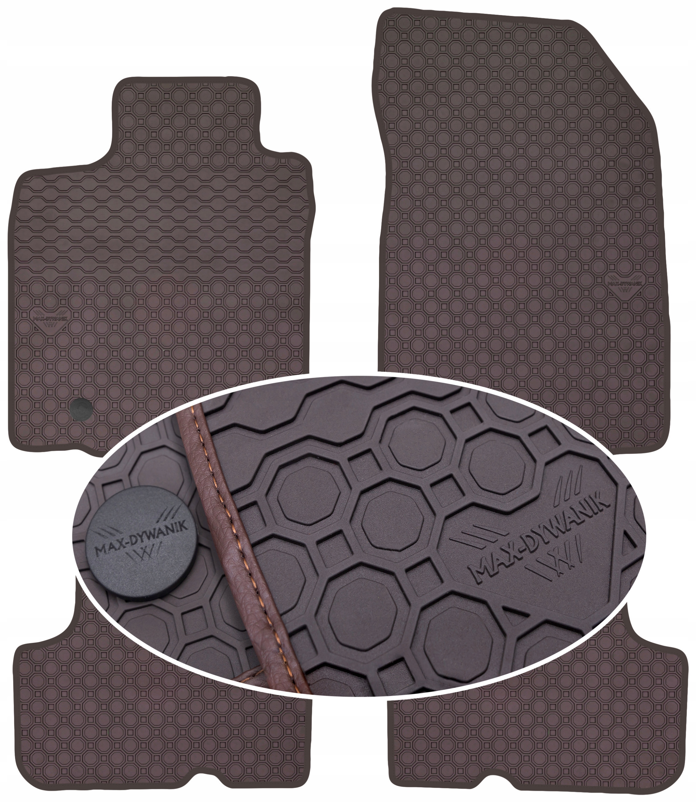 Dacia Duster I 2010-2013 Koberce Hnedé