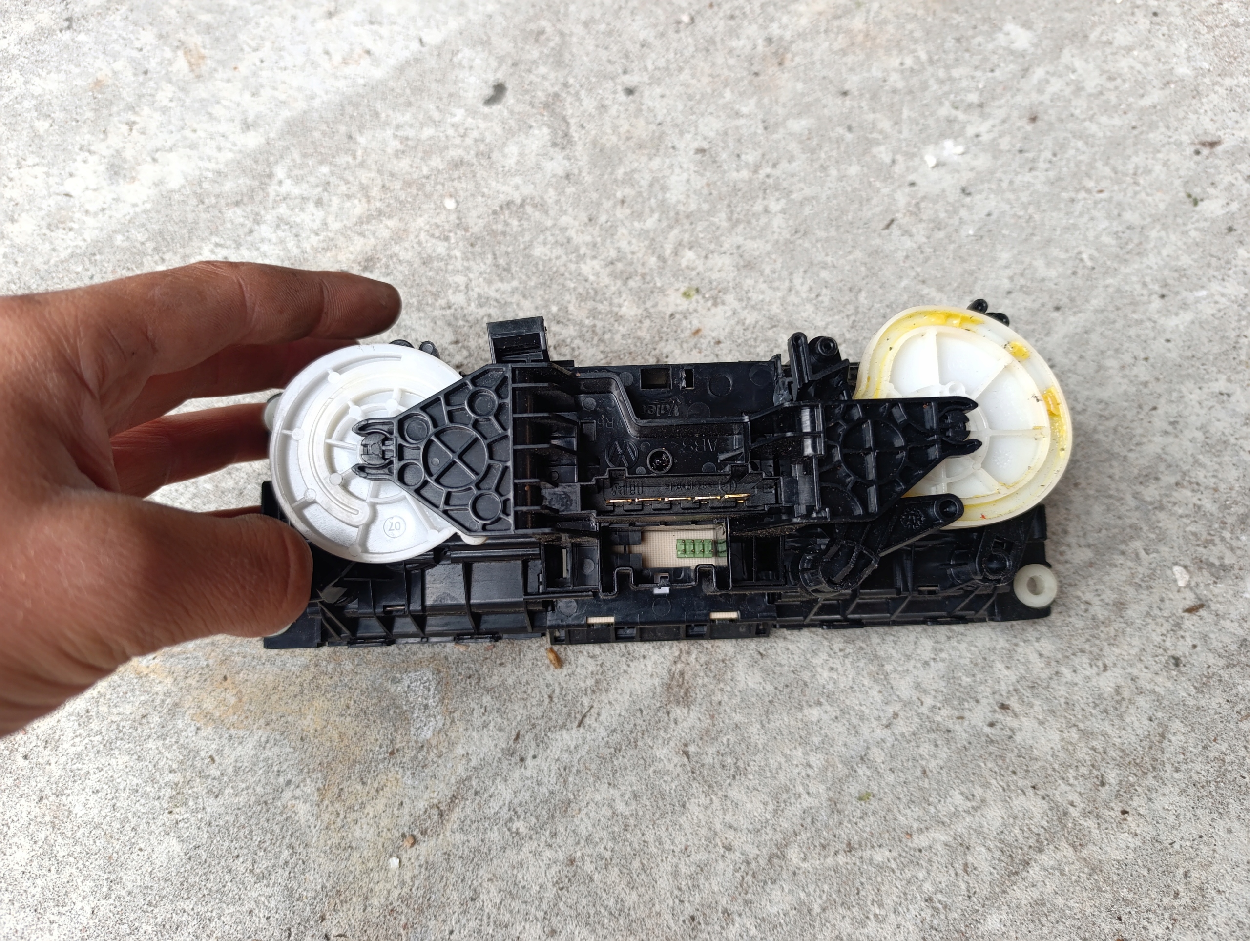 VW T5 LIFT control panel air conditioning devices without of the air conditioning 7E0819045C9B9