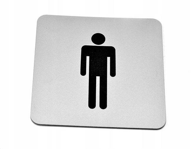 Piktogram, znak TOALETA, WC duży wybór ! grawer !