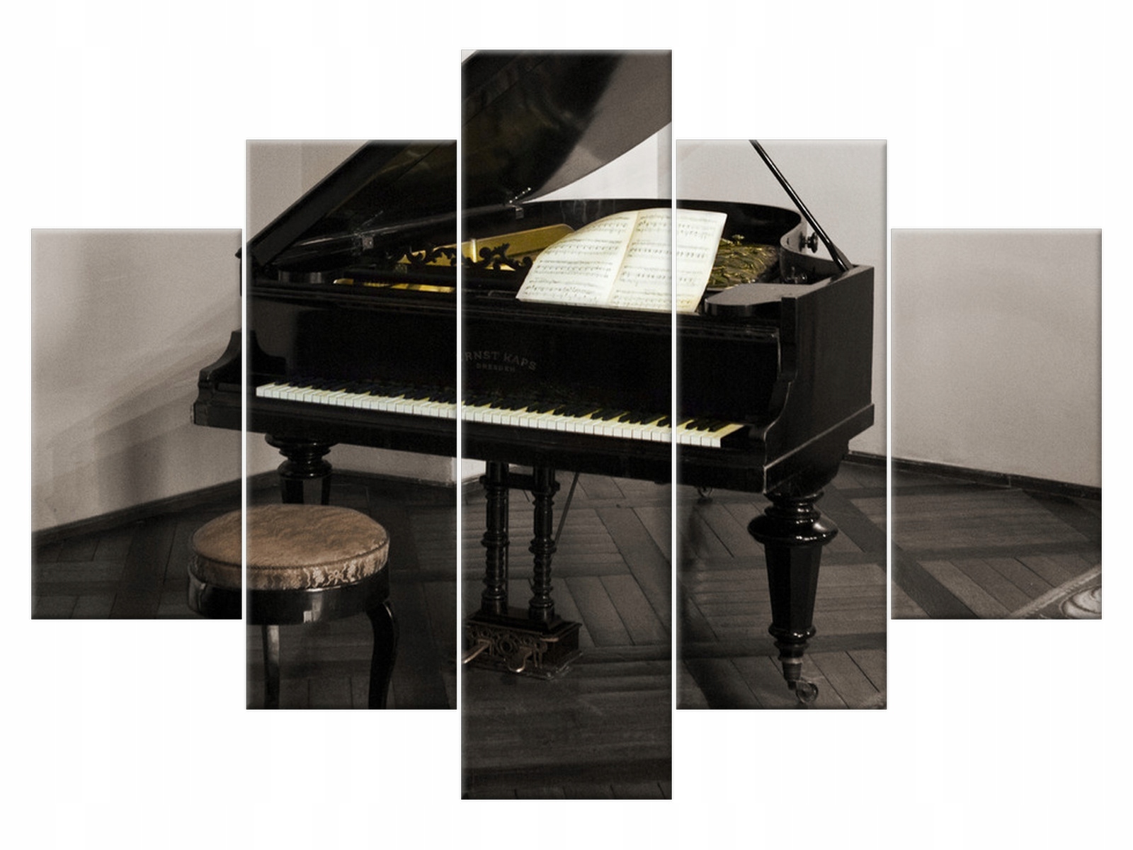 

Obraz Tryptyk Fortepian 150x105 Fortepian 1750A_5H