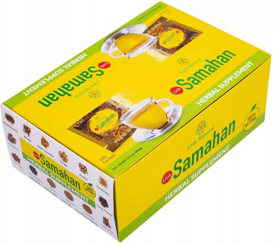 Levně Samahan bylinný čaj 100x4g