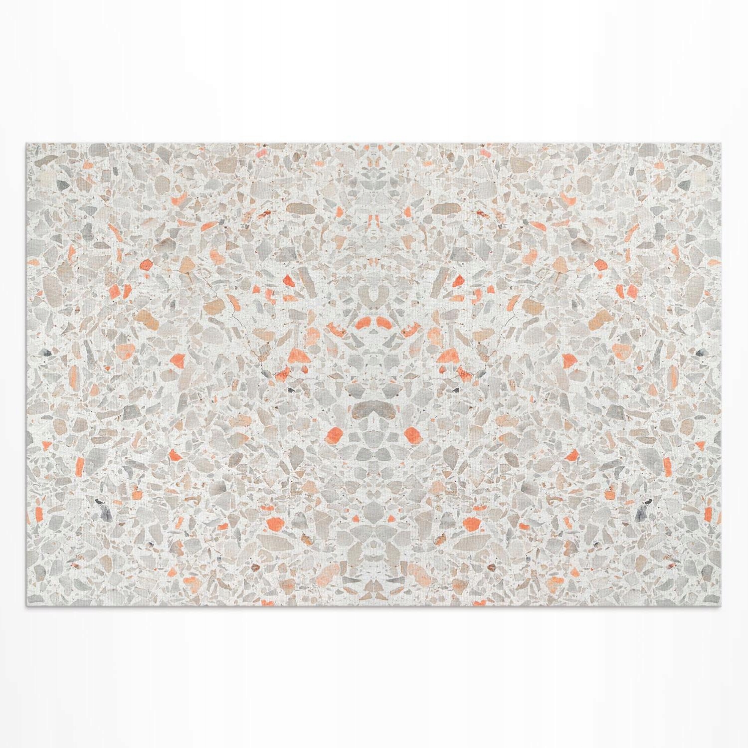 Dekoratívny vonkajší koberec Rozmer: 225 x 150 cm Jemný gres, štýlový kameň