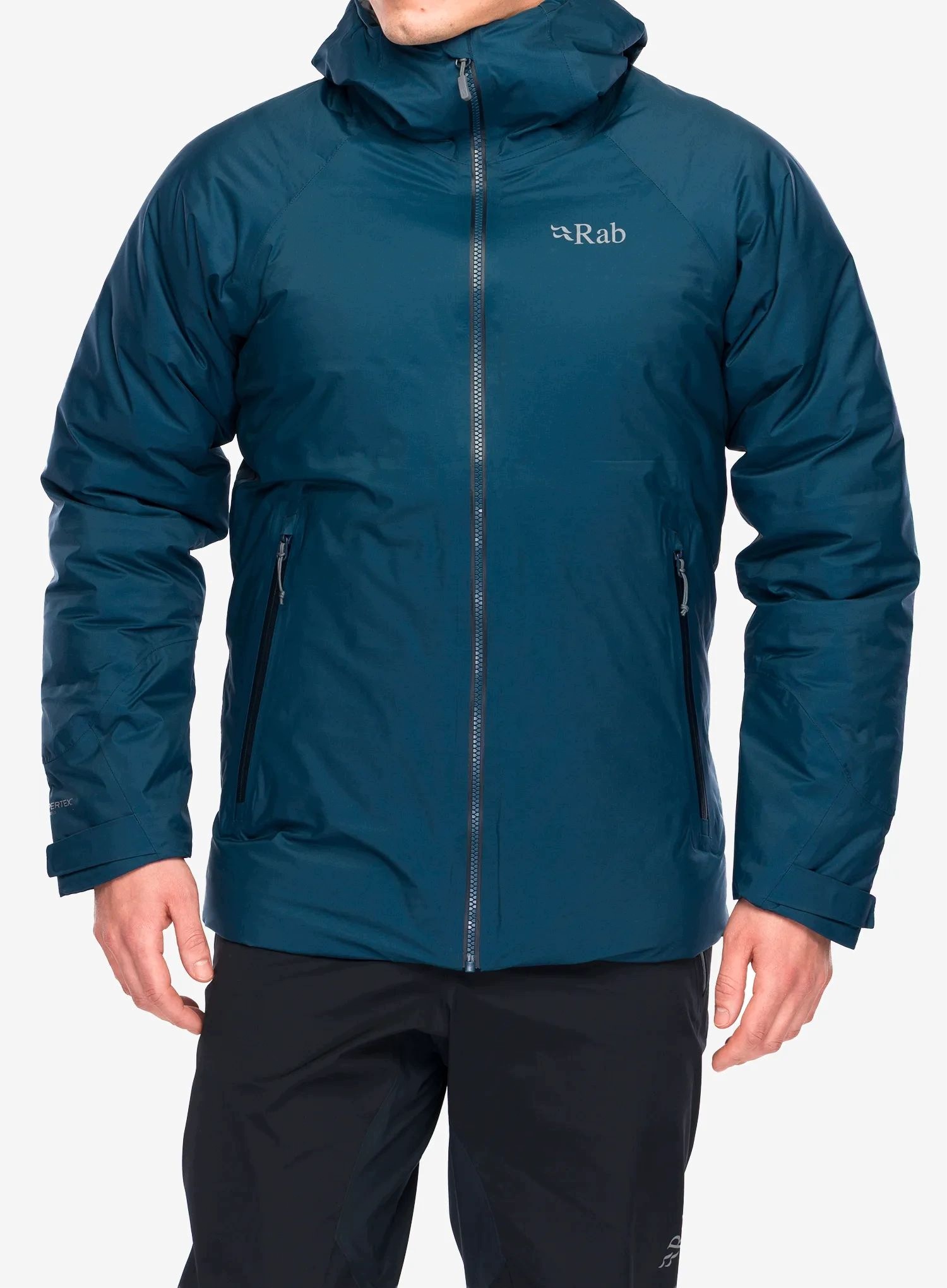 Kurtka puchowa Rab Valiance Jacket tempest blue XL