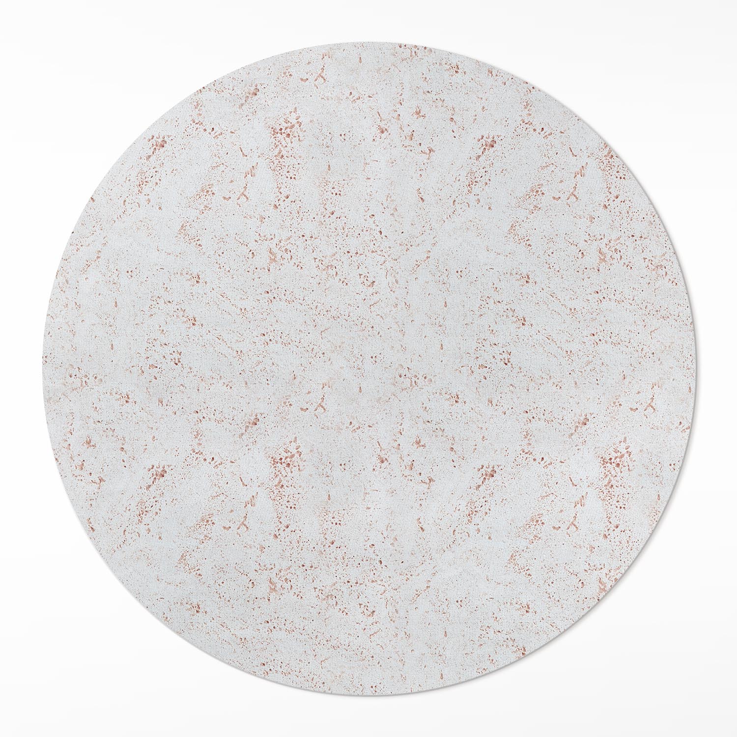 Okrúhly vinylový koberec s potlačou Textúra kameňa, ozdobný betón ⌀ 100 cm