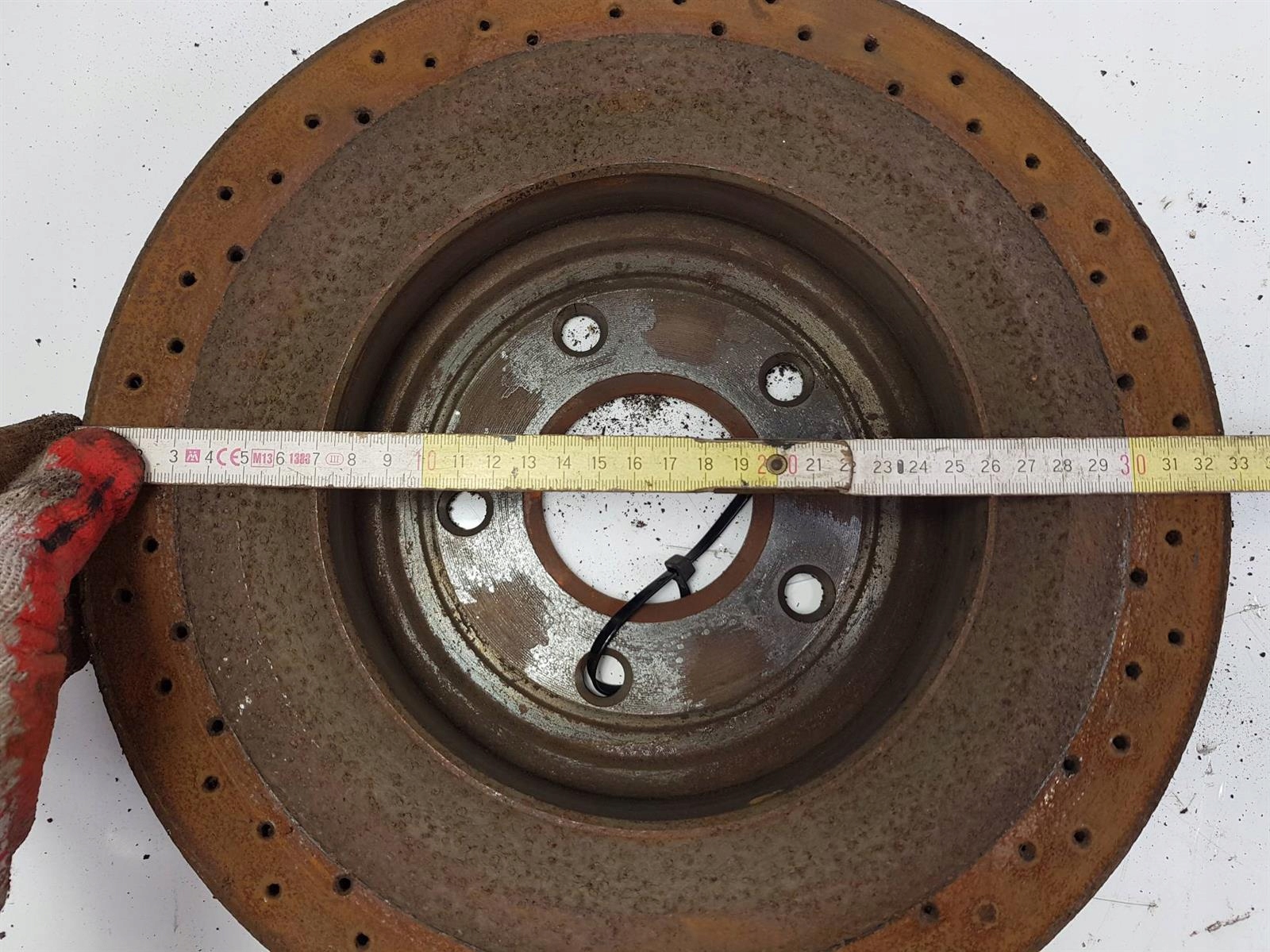 Задний тормозной диск CHEVROLET CORVETTE C6