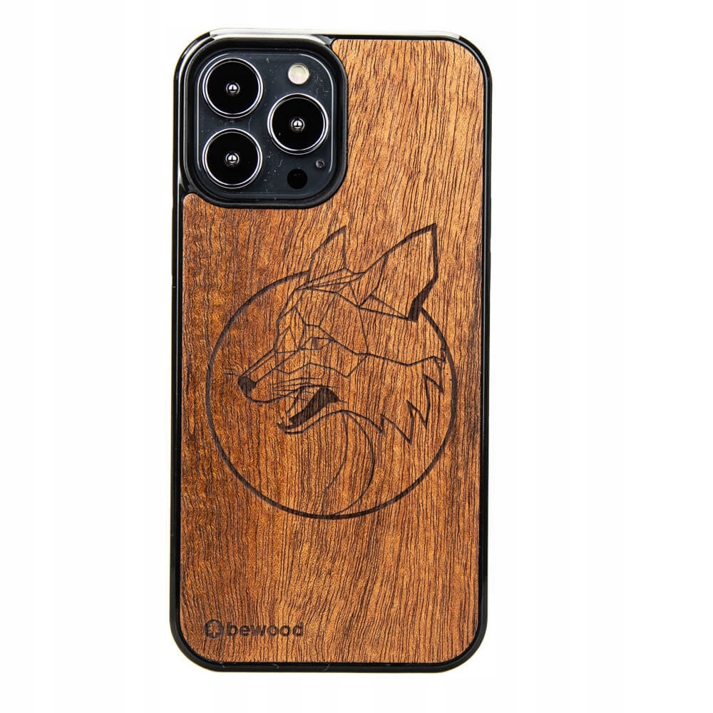 Pouzdro Bewood pro iPhone 13 Pro Max Lis Merbau