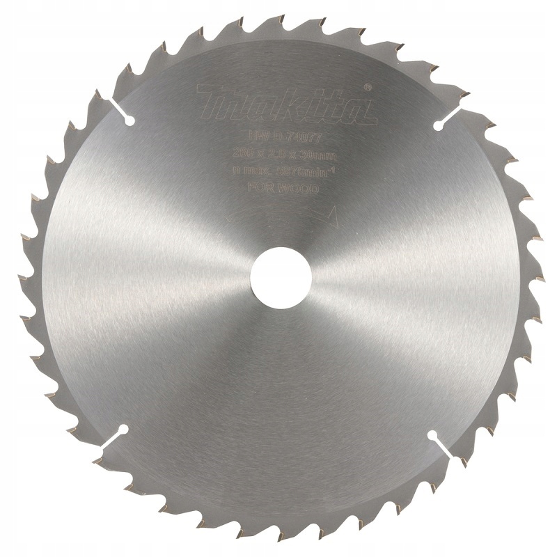 

Makita Piła tarcza do drewna 260x30 40z MLT100