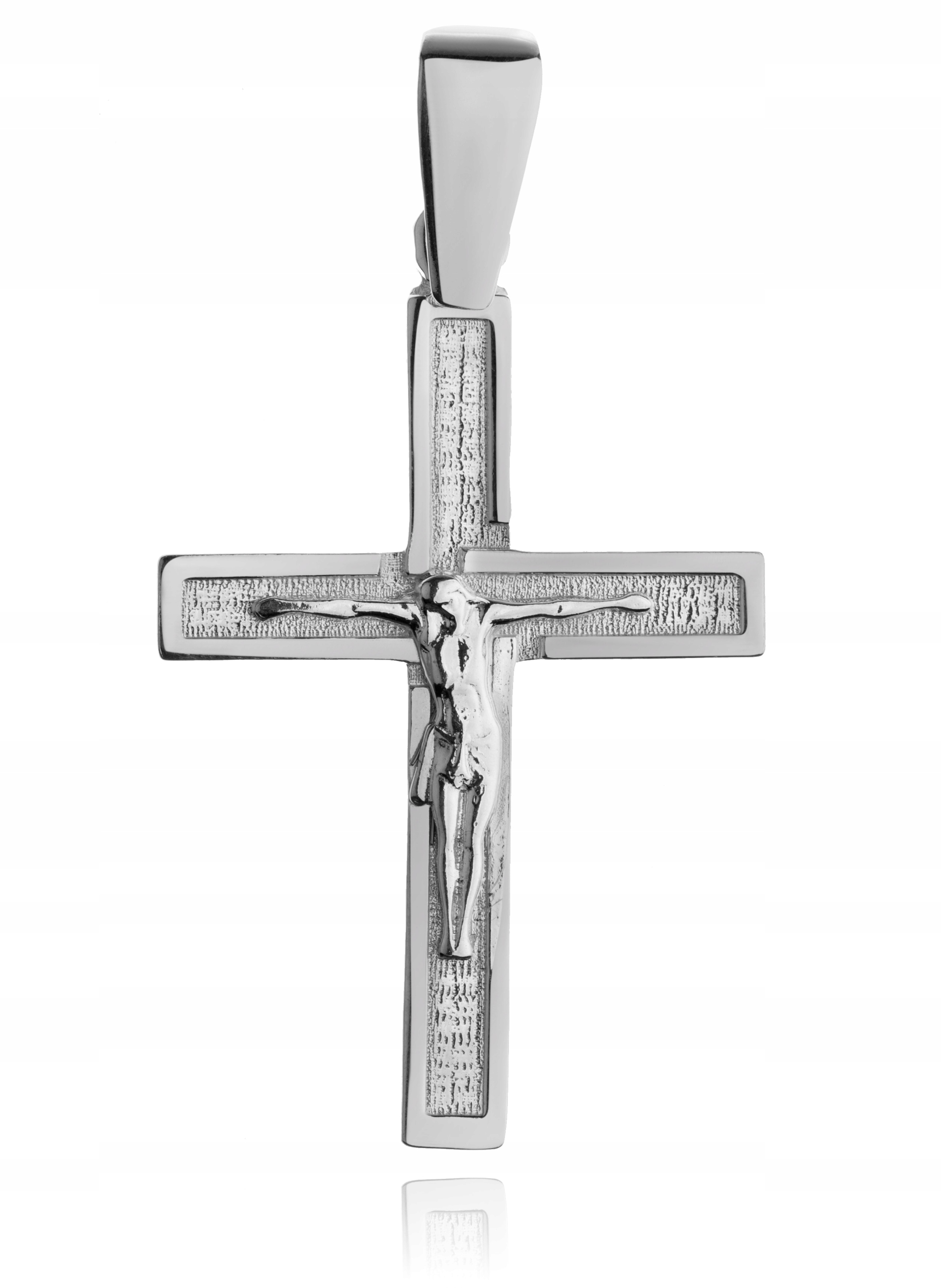 Stříbrný Pánský Velký Křížek Kříž S Ježíšem pr.925