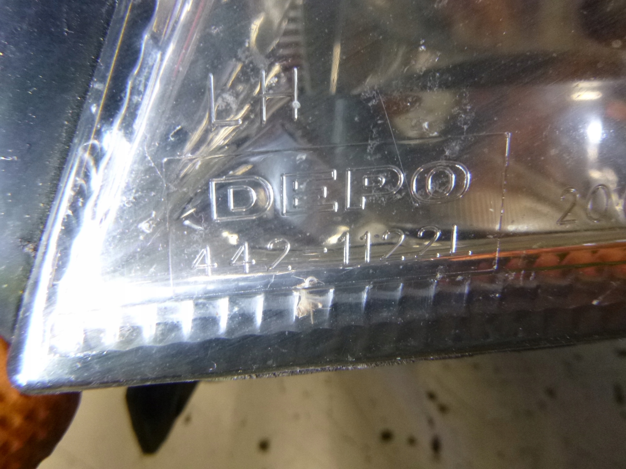 light front Opel Zafira 1999 – 2005r. DEPO