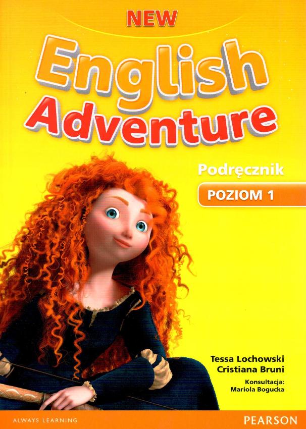 

New English Adventure Pl 1 Podręcznik Pb +DVD