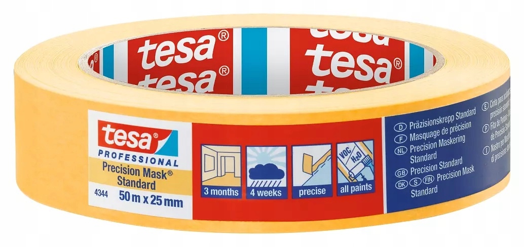

Taśma malarska Tesa 4344 30 x 50 m