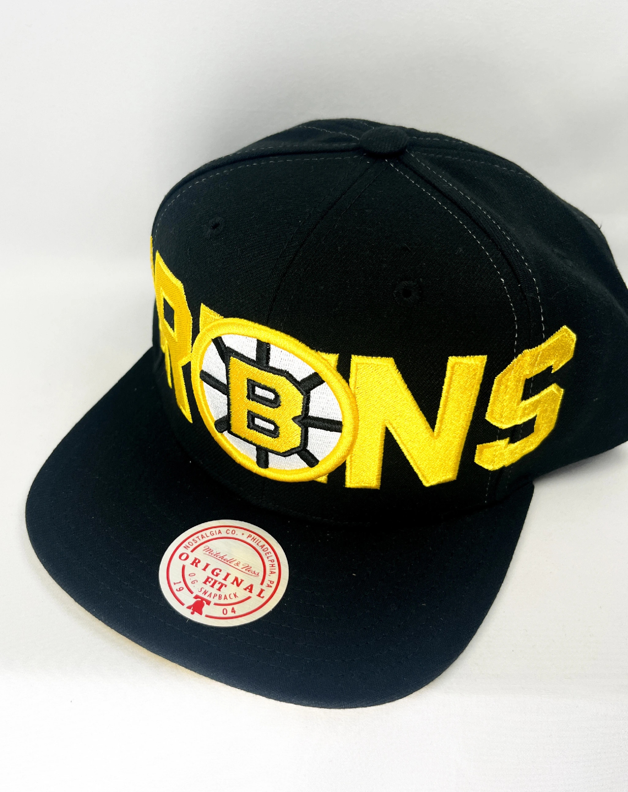 Pánská kšiltovka Boston Bruins Nhl Full Frontal Snapback Vntg