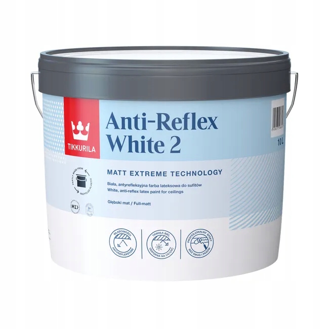 Farba Tikkurila antireflex white 10l