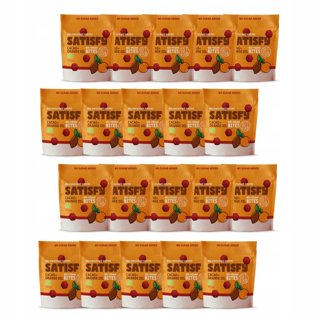 Levně 20 x Bio Vegan Bites čokoláda pomeranč 120 g
