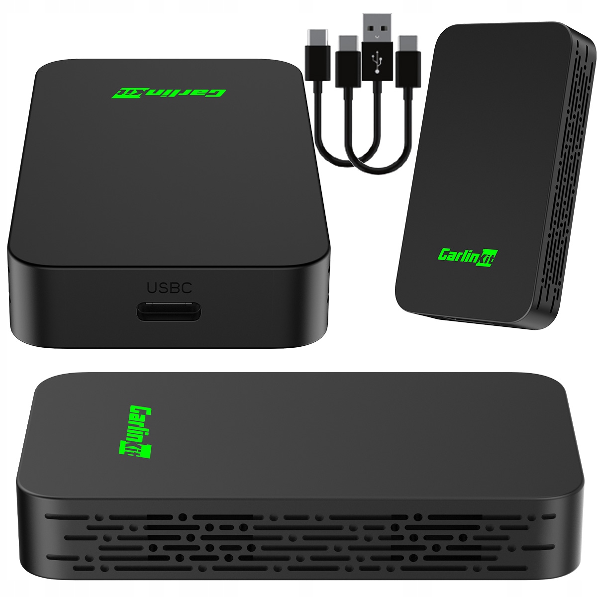 Bezprzewodowy CarPlay Android Auto Adapter WiFi Bluetooth Carlinkit 2air-t