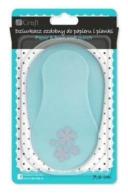 Děrovač ozdobný 7,6cm kytičky
