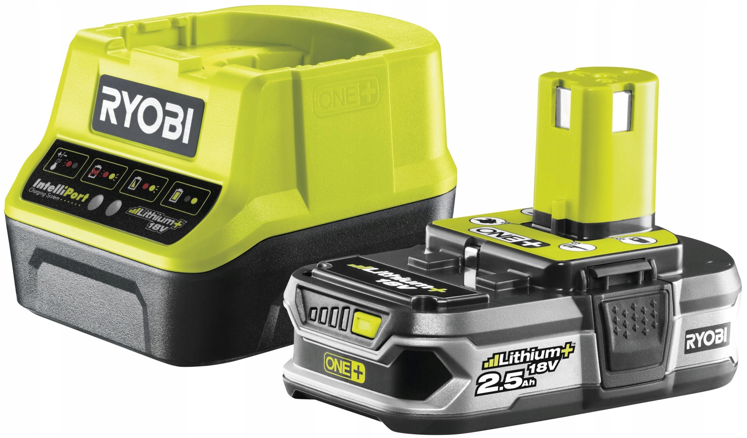 

Ryobi Akumulator 18V 2,5AH +ładowarka RC18120-125
