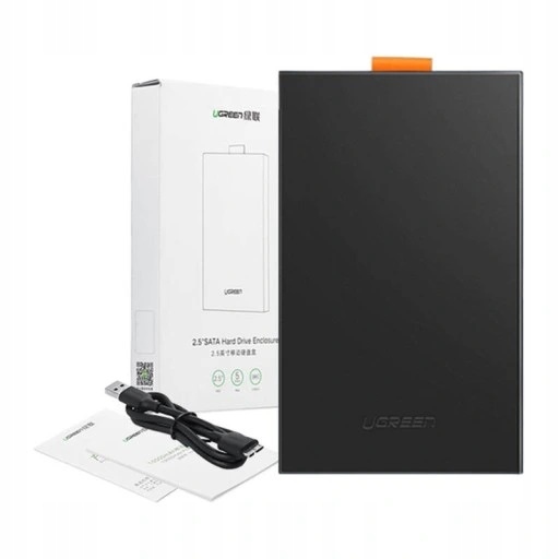 UGREEN OBUDOWA ZEWNĘTRZNA OCHRONNA KIESZEŃ DYSKU SATA HDD SSD DO 6TB 2,5"