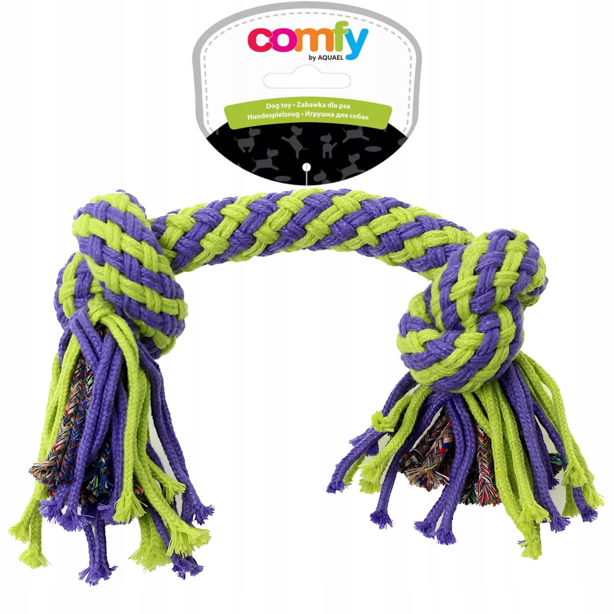 

Sznur gryzak szarpak zabawka psa Comfy 30cm Kanat