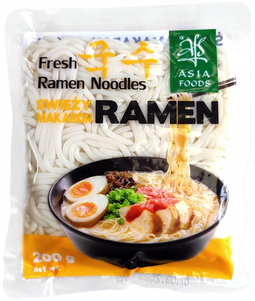 

Makaron ramen świeży, fresh ramen 200g