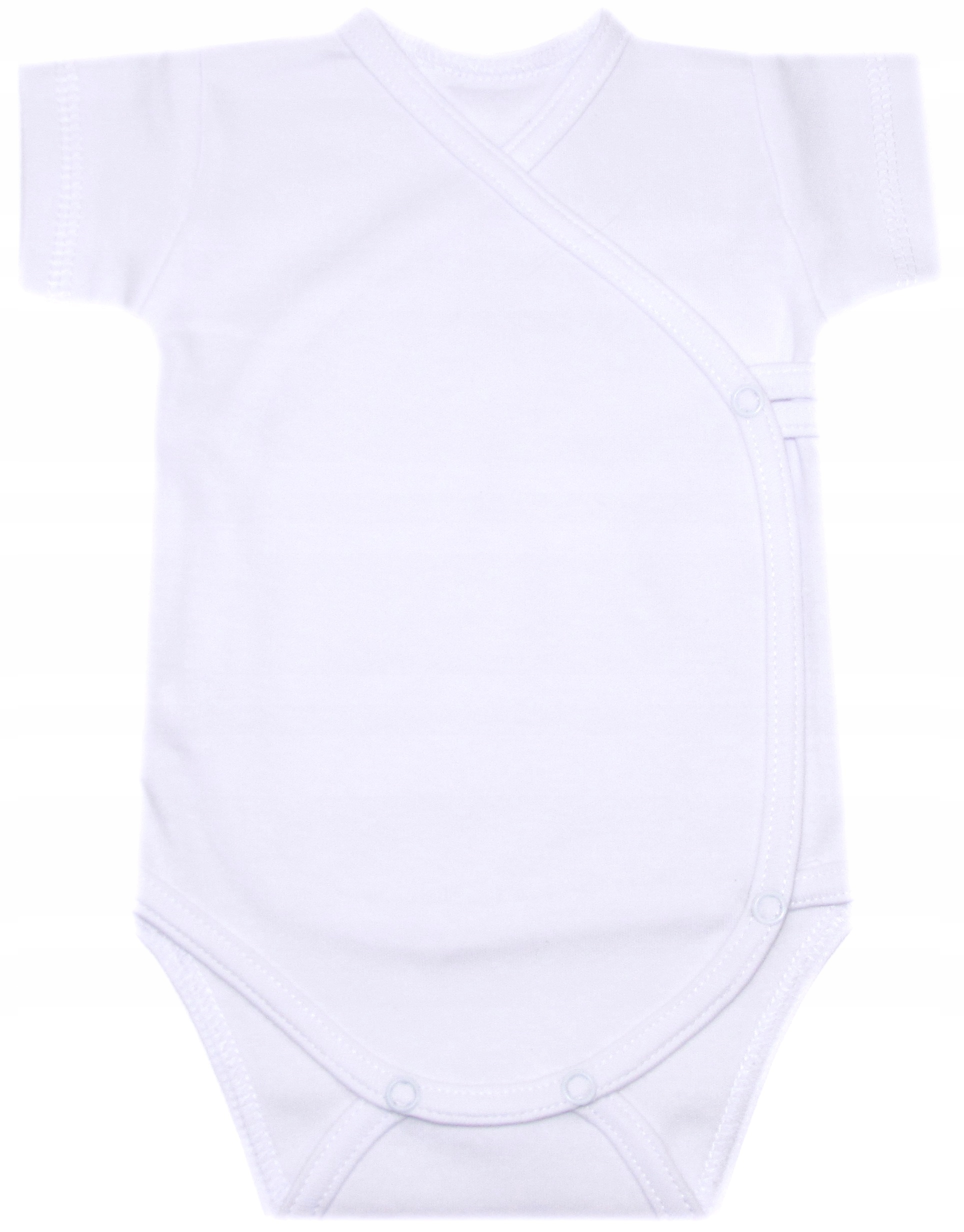 BODY KOPERTOWE Z KRÓTKIM RĘKAWEM 56 BIAŁE /20/