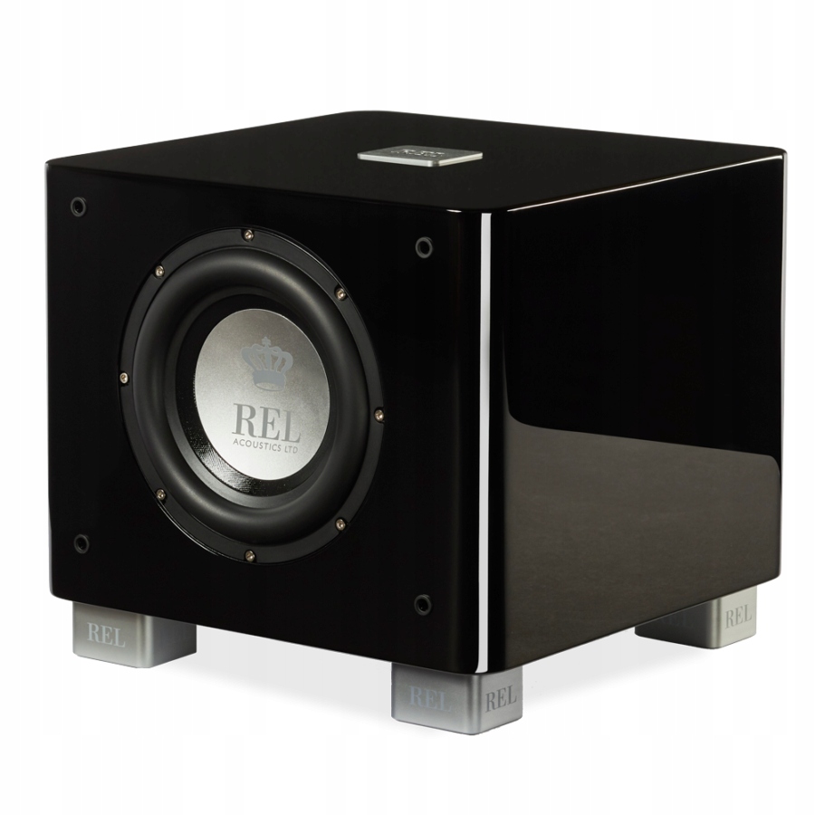 Subwoofer aktywny Rel Acoustics T/7x 200 W czarny + Arrow system bezprzewod Model T/7x