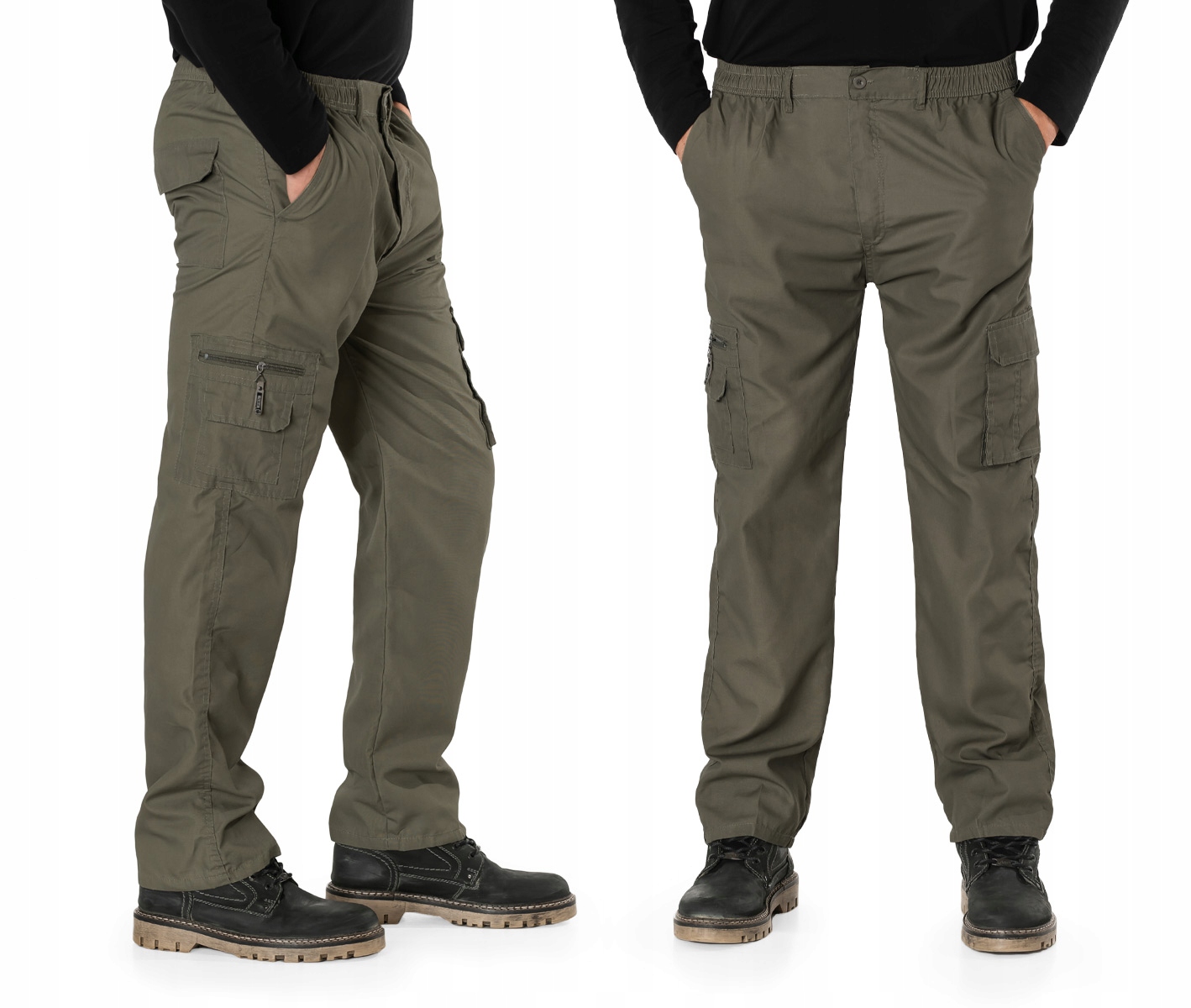 

Spodnie Męskie Bojówki Militarne Cargo SC220-1 4XL