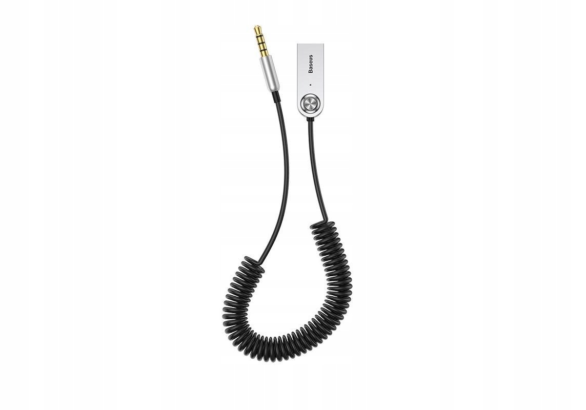 Baseus Adapter CABA01-01 Usb Jack 3,5 MM Czarny