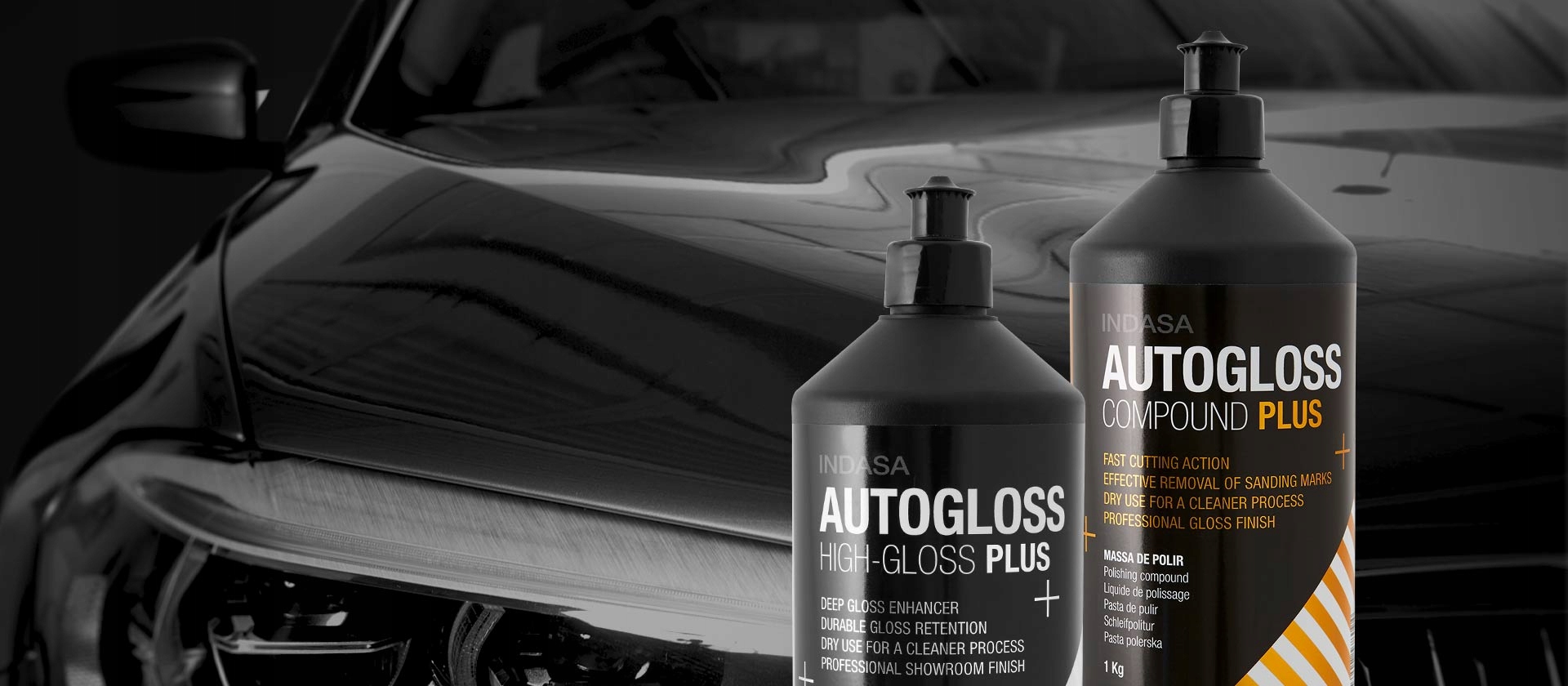INDASA AUTOGLOSS COMPOUND Plus полировальная паста 1 кг