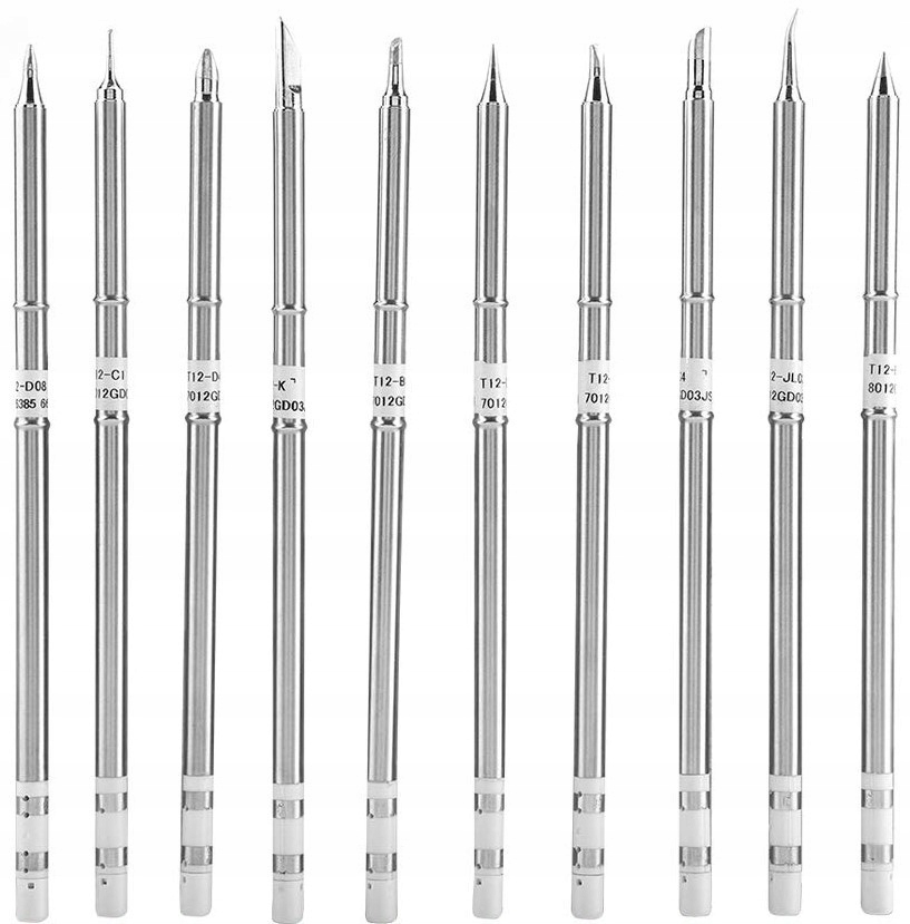 Sada 10 Ks pájecích hrotů hrot pro páječku T12 T12-X