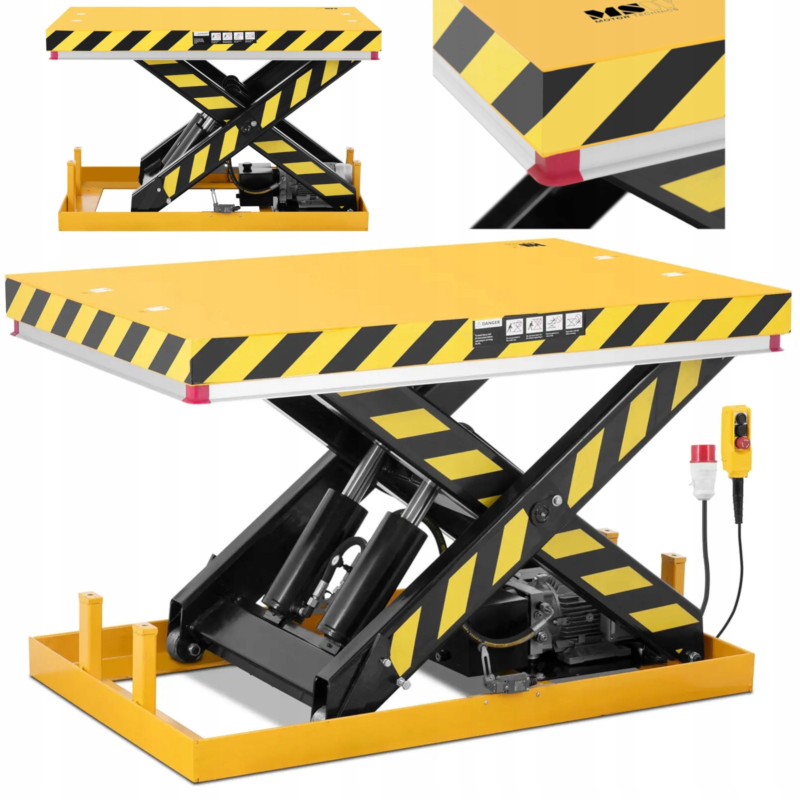 Stolový Nožnicový Zdvihák 2000 Kg 2200 W