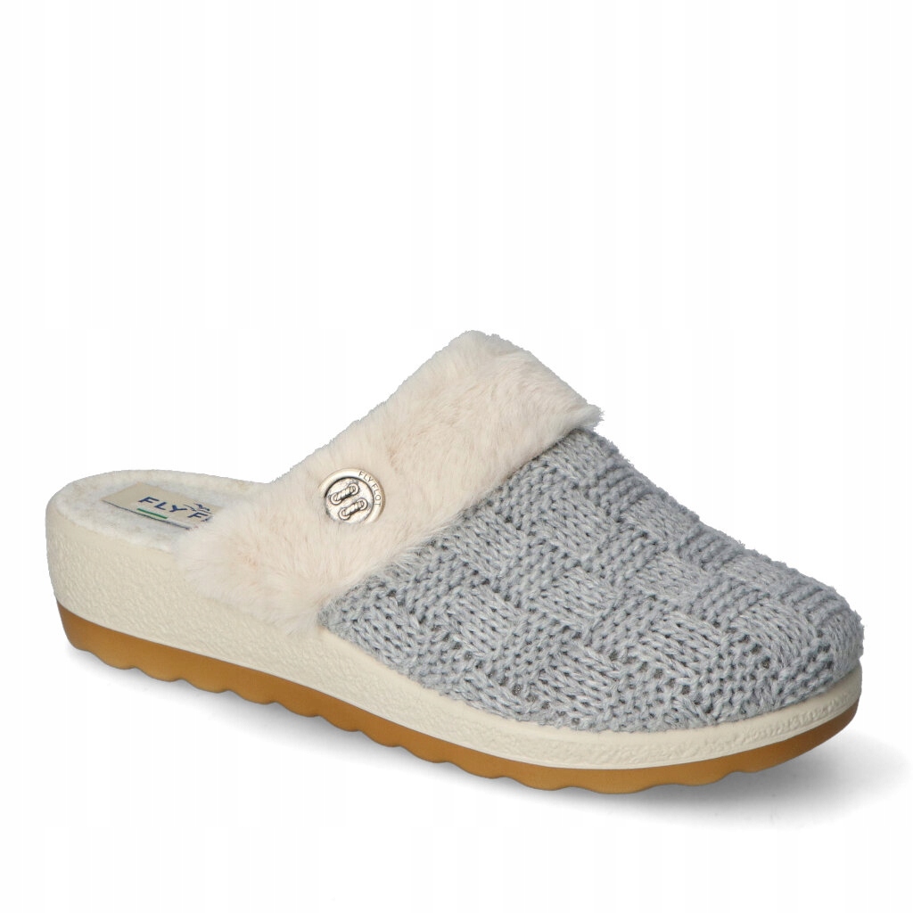 Pantofle Fly Flot 44X59KR/6312 Šedé 40