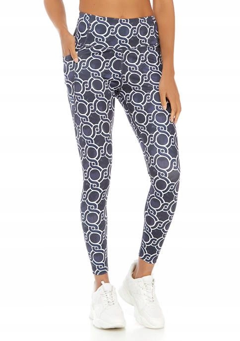 Crown & Ivy dámské legíny Double Pocket modré S