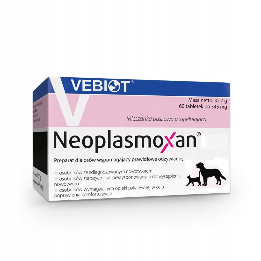 Levně Vebiot Neoplasmoxan doplněk stravy pro psa 60 tablet Nutrifarm Sp. z o.o.