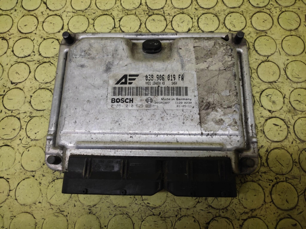 FORD GALAXY 1.9 TDI control unit of the engine 0281010629