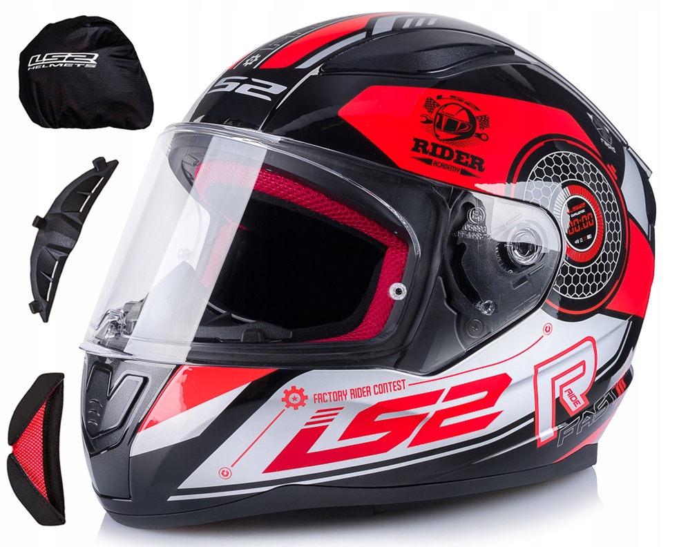 

Kask Motocyklowy LS2 FF353 Rapid Stratus r Xs