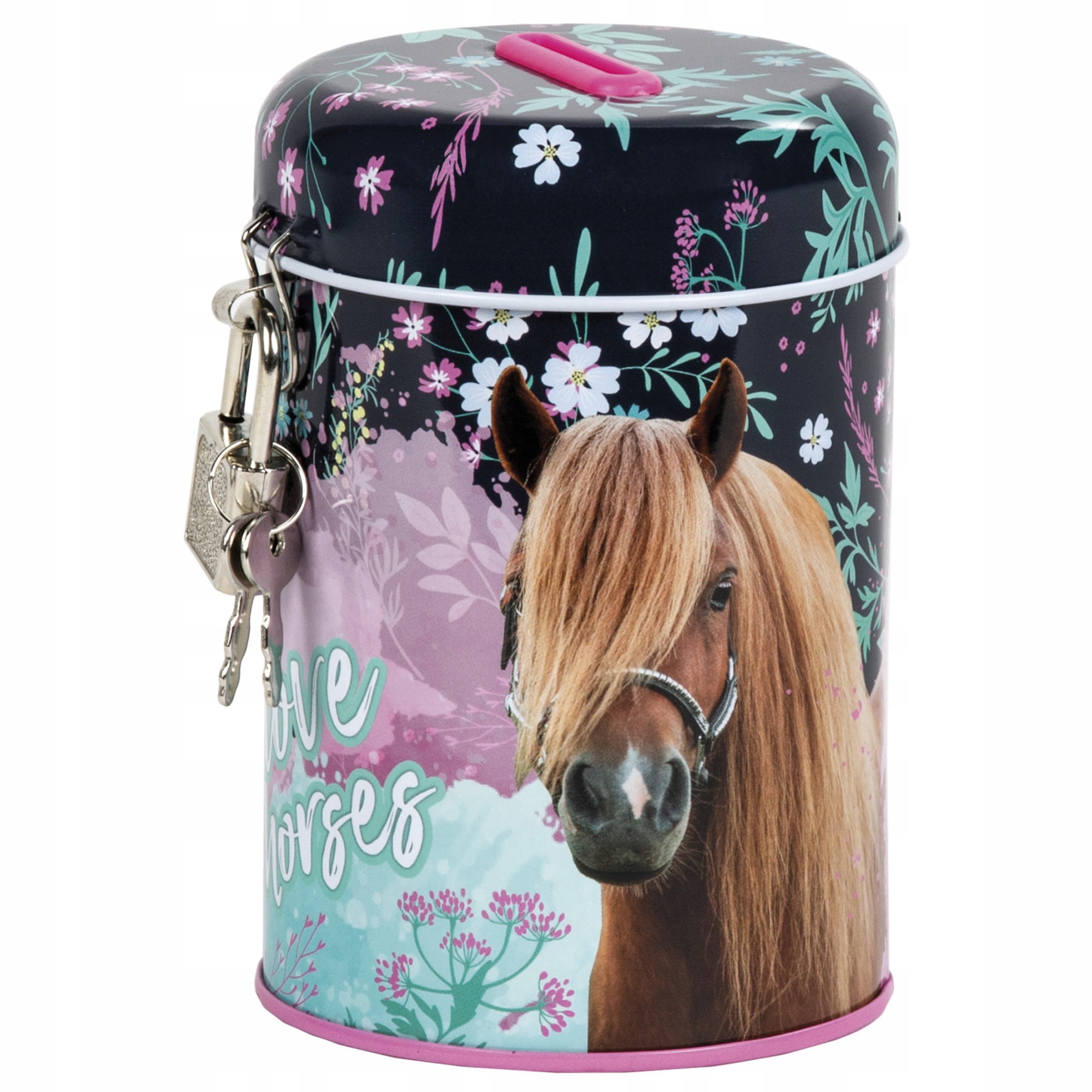 SKARBONKA Z KŁÓDKĄ Z KONIEM KOŃ KONIE HORSE Marka Derform