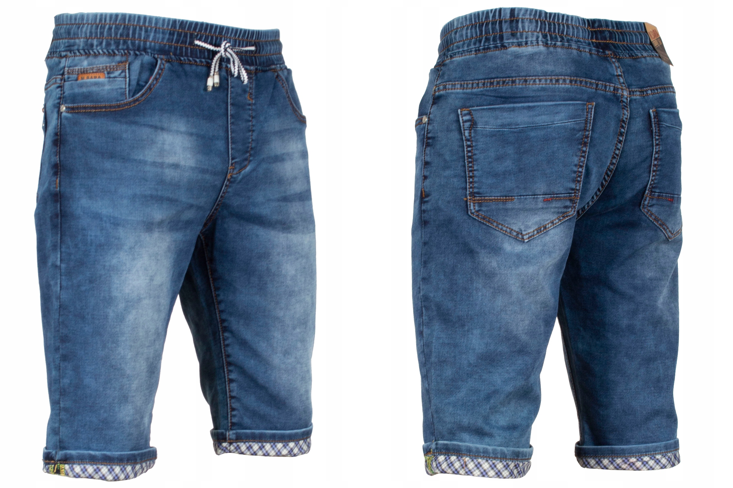 

Krótkie Spodnie Spodenki 1096 W:37 98 CM jeans