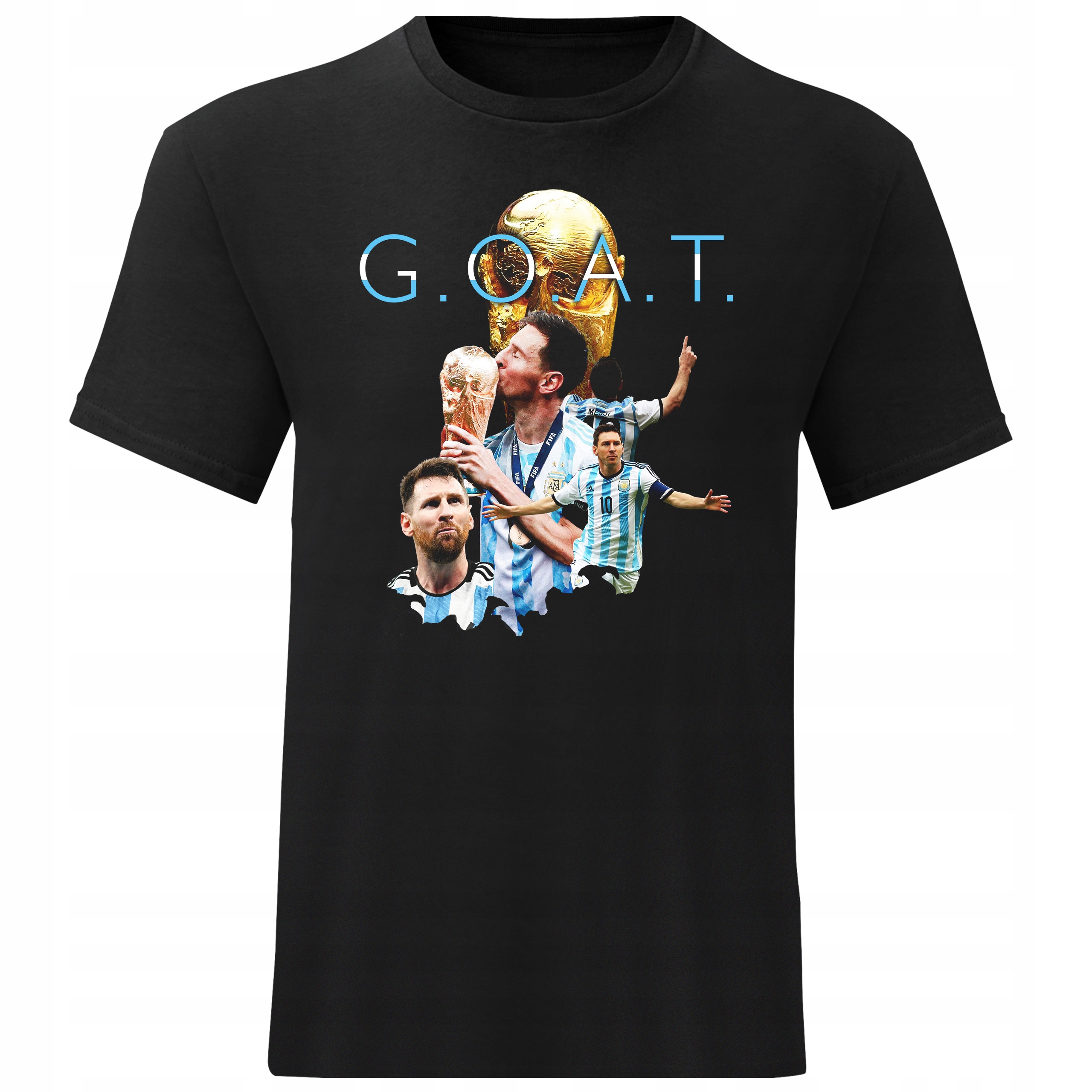 

Koszulka Dziecięca Messi Goat Leo G.o.a.t 140cm