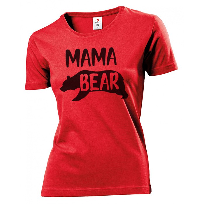 

Koszulka damska Mama niedźwiedź Mama bear XL