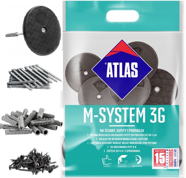 

Atlas M-system Kt 3G 120 Pp M8/FI6,5 L150 Zestaw