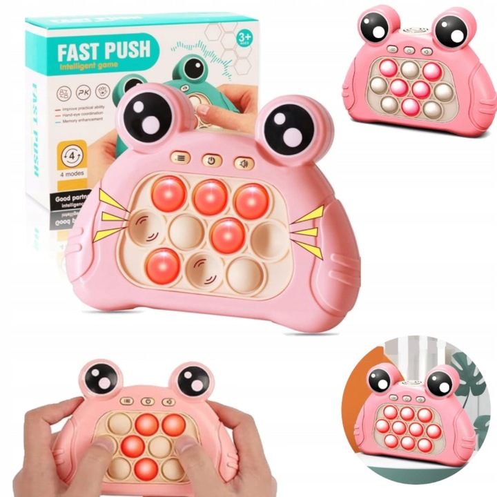 GRA POP IT POPIT ELEKTRYCZNA GRA ANTYSTRESOWA ZRĘCZNOŚCIOWA ŻABA Kod producenta Gra pop it żaba
