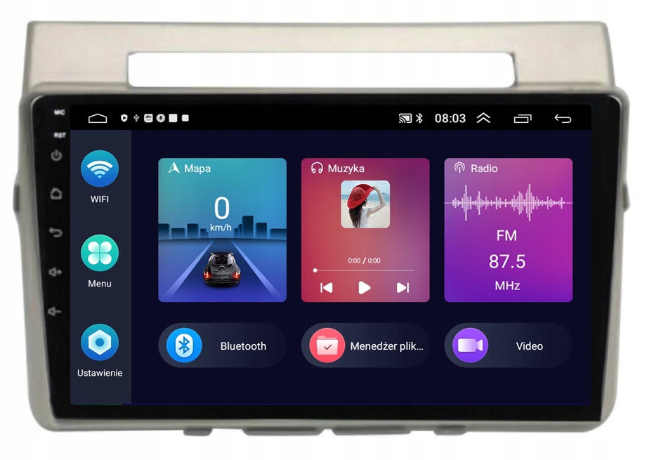 Radio Android Navigace Toyota Corolla Verso 2004-2009 Carplay 4GB 64GB