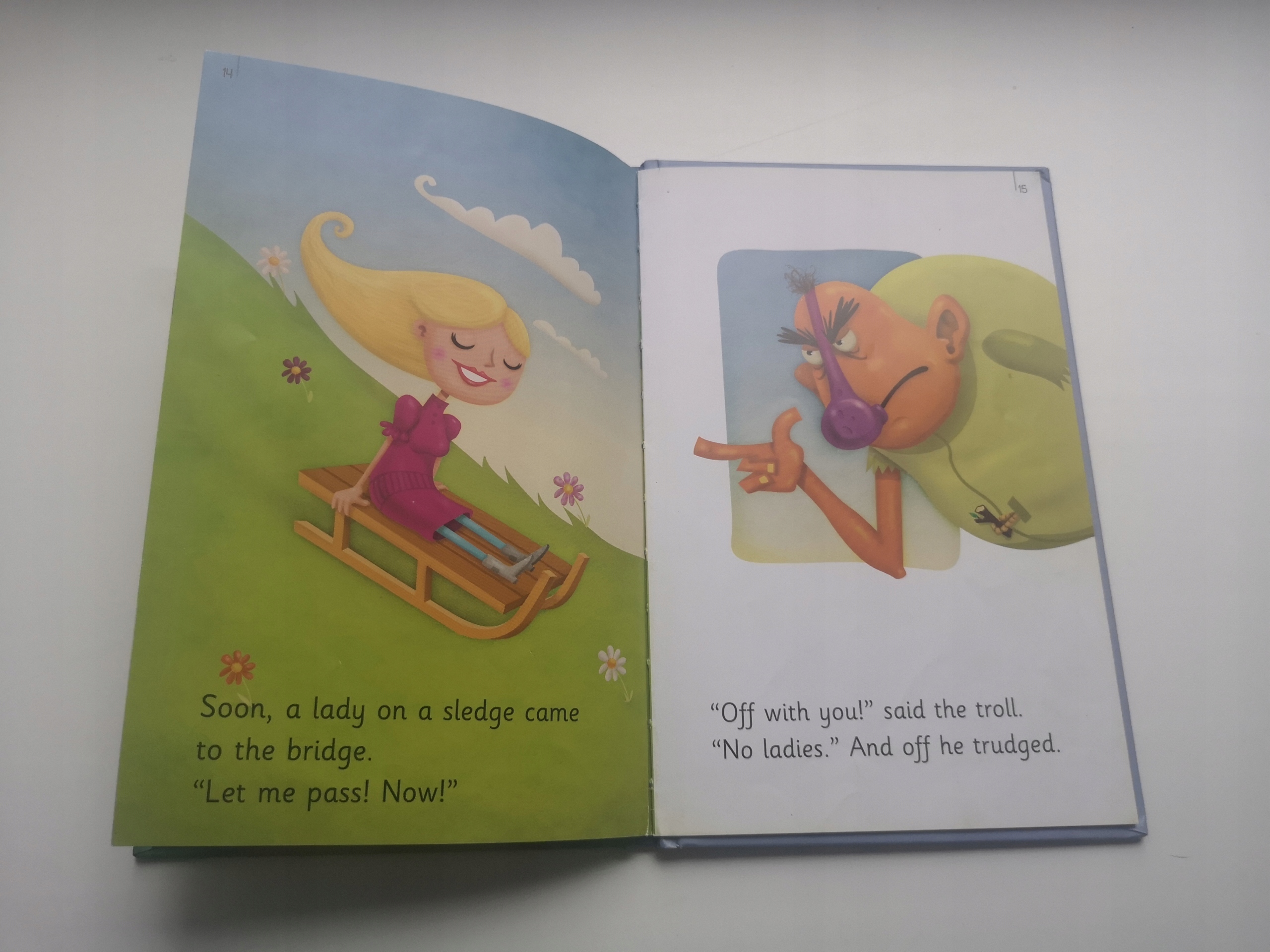 Tick Tock: Budge Troll, Budge! Louise Goodman Nośnik książka papierowa